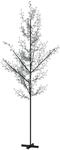 vidaXL LED-Baum mit Kirschbl&uuml;ten Warmwei&szlig; 672 LEDs 400 cm