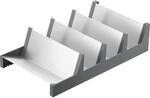 Blum Gew&uuml;rz-Organizer Ambia-Line f&uuml;r Schublade EdelStahl Oriongrau Matt