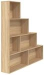 vidaXL B&uuml;cherregal/Raumteiler Sonoma-Eiche 155x24x160 cm Holzwerkstoff 800660