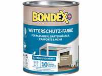 Bondex Wetterschutz-Farbe RAL 7034 Marehalm 750 ml