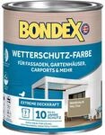 Bondex Wetterschutz-Farbe RAL 7034 Marehalm 750 ml
