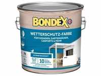 Bondex Wetterschutz-Farbe Weiß 2,5 l