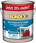 Bondex Wetterschutz-Farbe RAL 3004 Purpurrot - 3, ausreichend f&uuml;r ca. 27 m&sup2;