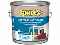 Bondex Wetterschutz-Farbe RAL 3004 Purpurrot 2,5 l