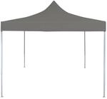 vidaXL Faltzelt Partyzelt Pop-Up 3 x 3 m Anthrazit