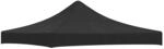 vidaXL Partyzelt-Dach 3x3 m Schwarz 270 g/m&sup2; 315325