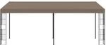 vidaXL Wand-Pavillon 6x3 m Taupe Stoff