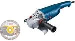 Bosch Professional Winkelschleifer GWS 22-230 J 2.200 W mit Diamantscheibe