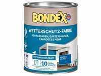Bondex Wetterschutz-Farbe RAL 5009 Azurblau 750 ml