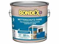 Bondex Wetterschutz-Farbe RAL 5009 Azurblau 2,5 l