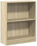 vidaXL B&uuml;cherregal Sonoma-Eiche 60x24x76 cm Holzwerkstoff 800858