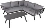 Garden Pleasure Lounge-Gruppe Aurelia Grau