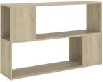vidaXL B&uuml;cherregal Sonoma-Eiche 100x24x63 cm Holzwerkstoff