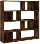 vidaXL B&uuml;cherregal/Raumteiler R&auml;uchereiche 105x24x102 cm