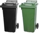 PROREGAL SuperSparSet 2x 2-Rad-M&uuml;lltonne Mgb HDPE-Kunststoff 120 Liter...