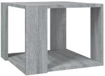 vidaXL Couchtisch Grau Sonoma 40x40x30 cm Holzwerkstoff