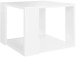 vidaXL Couchtisch Wei&szlig; 40x40x30 cm Holzwerkstoff 806310