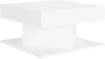 vidaXL Couchtisch Wei&szlig; 57x57x30 cm Holzwerkstoff 808368