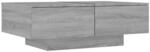 vidaXL Couchtisch Grau Sonoma 90x60x31 cm Holzwerkstoff