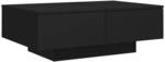 vidaXL Couchtisch Schwarz 90x60x31 cm Holzwerkstoff