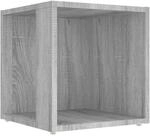 vidaXL Beistelltisch Grau Sonoma 33x33x34,5 cm Holzwerkstoff