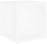 vidaXL Beistelltisch Wei&szlig; 33x33x34,5 cm Holzwerkstoff 809008