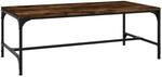 vidaXL Couchtisch R&auml;uchereiche 100x50x35 cm Holzwerkstoff 819389