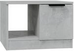 vidaXL Couchtisch Betongrau 50x50x36 cm Holzwerkstoff