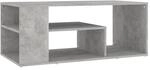 vidaXL Couchtisch Betongrau 100x50x40 cm Holzwerkstoff