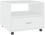 vidaXL Couchtisch Wei&szlig; 55x55x40 cm Holzwerkstoff 810926