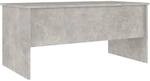 vidaXL Couchtisch Betongrau 102x50,5x46,5 cm Holzwerkstoff