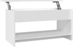 vidaXL Couchtisch Wei&szlig; 102x50x52,5 cm Holzwerkstoff 809647