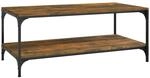 vidaXL Couchtisch R&auml;uchereiche 100x50x40 cm Holzwerkstoff 819364