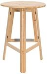vidaXL Klappbarer Bartisch 78 cm Tannenholz