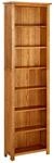 vidaXL B&uuml;cherregal 7 F&auml;cher 60x22x200 cm Massivholz Eiche 331743