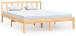vidaXL Massivholzbett Kiefer 120x200 cm923537