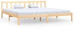 vidaXL Massivholzbett Kiefer 200x200 cm923562