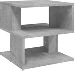vidaXL Beistelltisch Betongrau 40x40x40 cm Holzwerkstoff