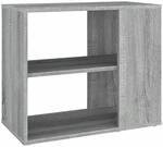 vidaXL Beistelltisch Grau Sonoma 60x30x50 cm Holzwerkstoff 815814