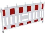 Schake Euro2-Absperrschranken Typ Nox RA1/A Lampenadapter Wei&szlig;-Rot