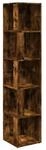 vidaXL Eckregal R&auml;uchereiche 33x33x164,5 cm Holzwerkstoff