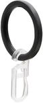 mydeco Ersatzringe 10 Stk. &Oslash;33mm passend zu Gardinenstangen &Oslash;16-19mm Schwarz