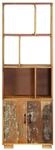 vidaXL B&uuml;cherregal 60x35x180 cm Altholz Massiv