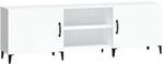 vidaXL TV-Schrank Wei&szlig; 150x30x50 cm Holzwerkstoff 812627