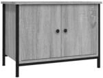 vidaXL TV-Schrank mit T&uuml;ren Grau Sonoma 60x35x45 cm Holzwerkstoff 826298