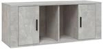vidaXL TV-Schrank Betongrau 100x35x40 cm Holzwerkstoff Modell 2