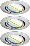 Paulmann Urail LED-Einbauleuchte Basisset Smart Home Zigbee Coin Rund 90 mm 420lm