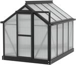Vitavia Minigew&auml;chshaus Merlin HKP 4 mm Schwarz 87,2 cm x 120 cm x 106,5 cm