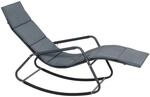 Siena Garden Schaukelliege Aliano 143 cm x 57 cm x 84 cm Blau