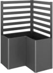 Biohort Rankgitter 2 Stk. f&uuml;r HochBeet/Belvedere L100 Dunkelgrau-Metallic